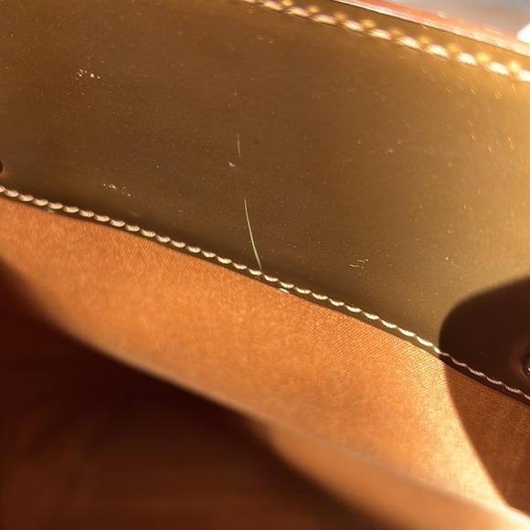 Authentic EUC Louis Vuitton Bronze Vernis Shopper Tote - Picture 11 of 13